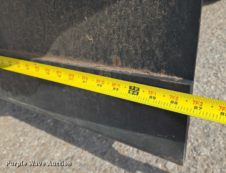 image for item EN8120 2023 Snow Bucket 003-17-86-001 skid steer dozer blade