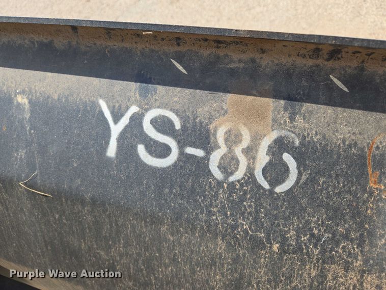 image for item EN8120 2023 Snow Bucket 003-17-86-001 skid steer dozer blade