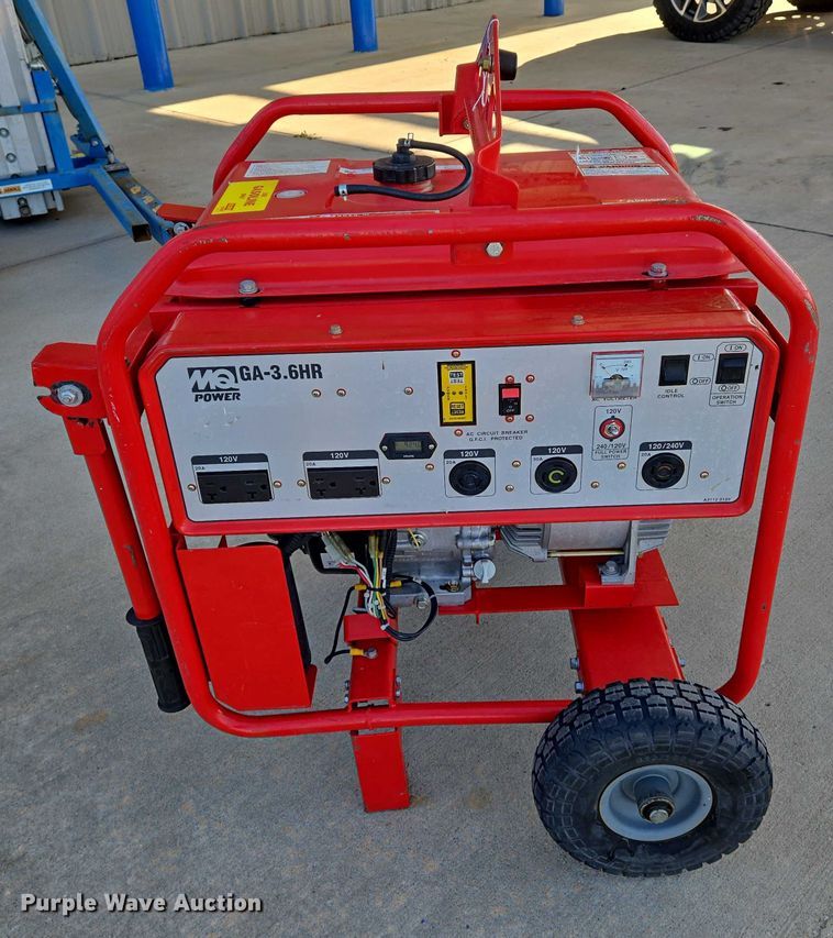 image for item EN8156 MQ Power  GA-3.6HR generator