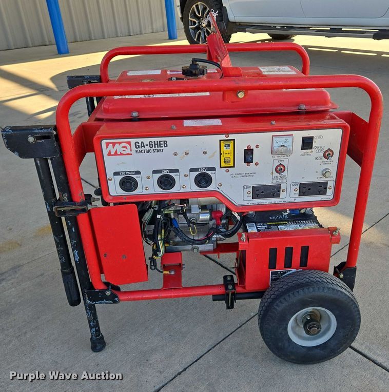 image for item EN8157 MQ Power GA-6HEB generator
