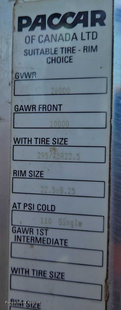 image for item EN8162 2012 Kenworth T370 utility / service truck