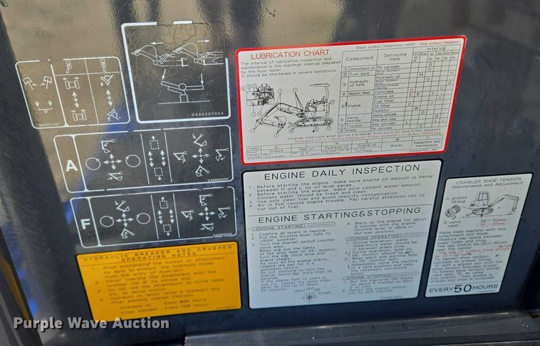 image for item EN8163 IHIMER 35NX2 mini excavator