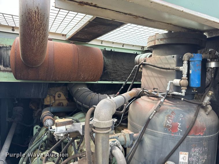 image for item EQ1235 1998 Belshe  T10 equipment trailer and air compressor