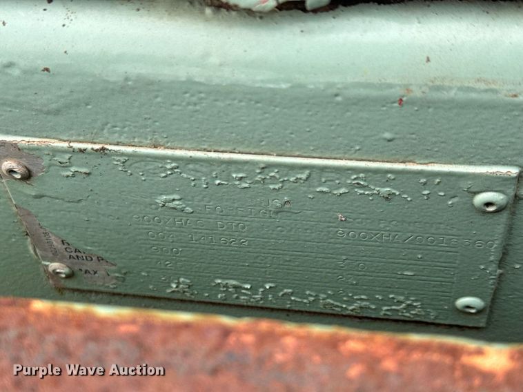 image for item EQ1235 1998 Belshe  T10 equipment trailer and air compressor