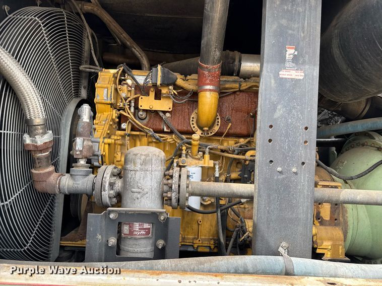 image for item EQ1235 1998 Belshe  T10 equipment trailer and air compressor