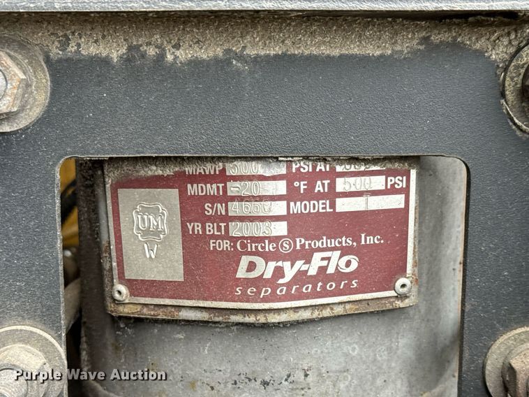 image for item EQ1235 1998 Belshe  T10 equipment trailer and air compressor