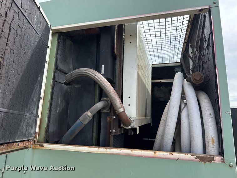 image for item EQ1235 1998 Belshe  T10 equipment trailer and air compressor