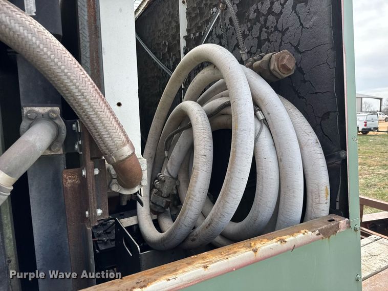 image for item EQ1235 1998 Belshe  T10 equipment trailer and air compressor