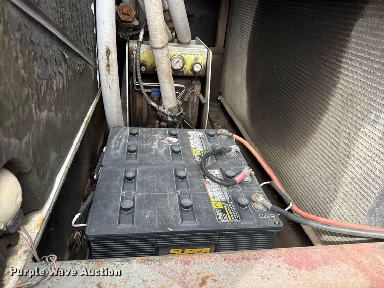 image for item EQ1235 1998 Belshe  T10 equipment trailer and air compressor