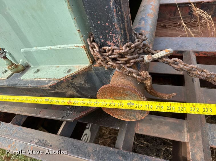 image for item EQ1235 1998 Belshe  T10 equipment trailer and air compressor