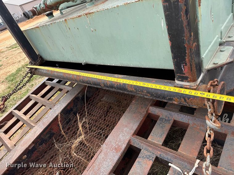 image for item EQ1235 1998 Belshe  T10 equipment trailer and air compressor