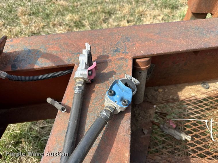 image for item EQ1235 1998 Belshe  T10 equipment trailer and air compressor