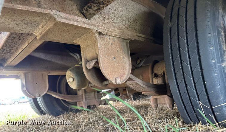 image for item EQ1235 1998 Belshe  T10 equipment trailer and air compressor