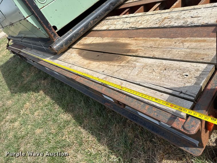 image for item EQ1235 1998 Belshe  T10 equipment trailer and air compressor