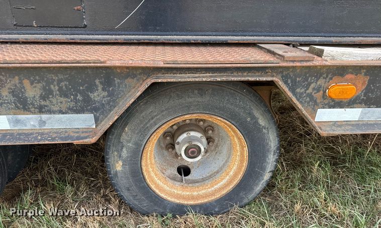 image for item EQ1235 1998 Belshe  T10 equipment trailer and air compressor