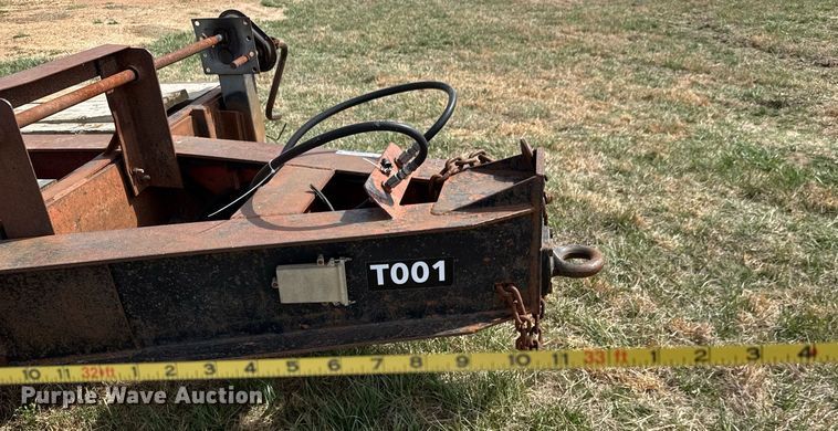 image for item EQ1235 1998 Belshe  T10 equipment trailer and air compressor