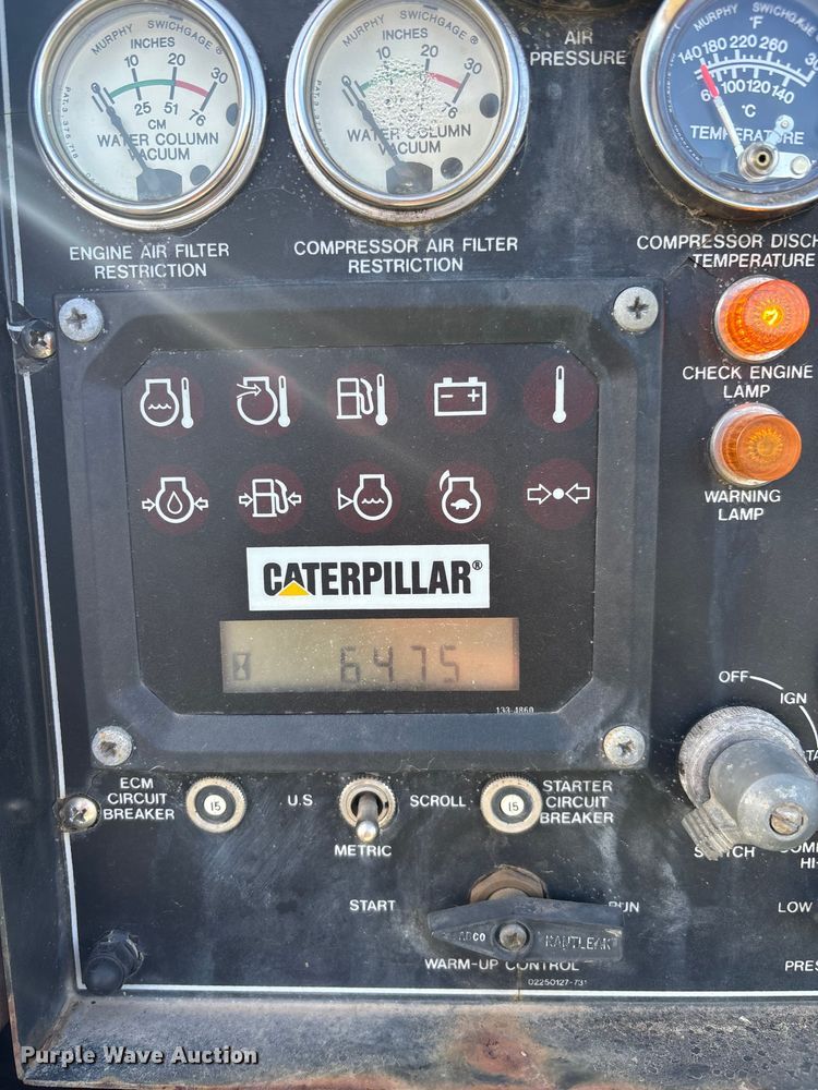 image for item EQ1235 1998 Belshe  T10 equipment trailer and air compressor