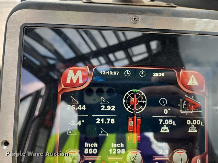 image for item YA0458 2020 Magni RTH 6.35 SH rotating telehandler 