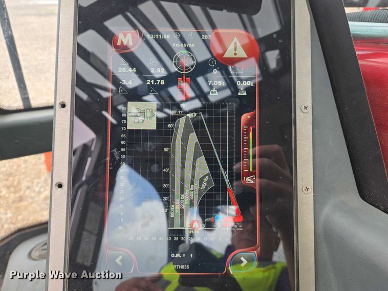 image for item YA0458 2020 Magni RTH 6.35 SH rotating telehandler 