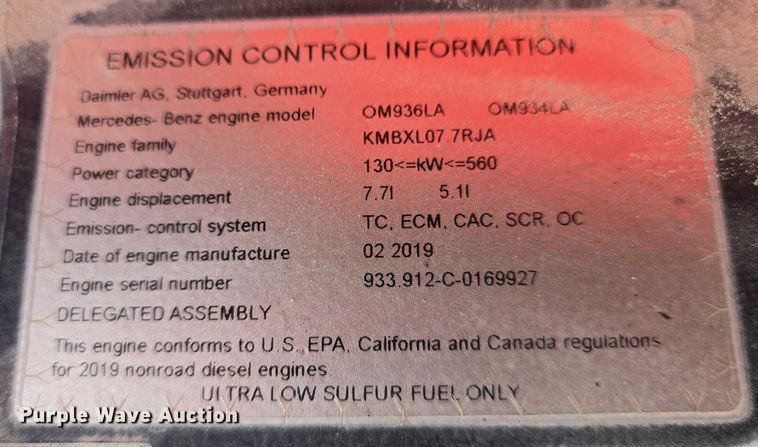 image for item YA0458 2020 Magni RTH 6.35 SH rotating telehandler 