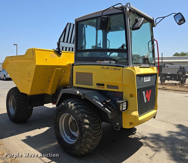 image for item YA0502 2020 Wacker Neuson DV100 site dumper