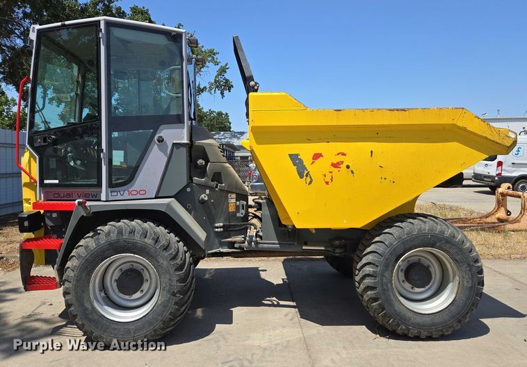 image for item YA0502 2020 Wacker Neuson DV100 site dumper