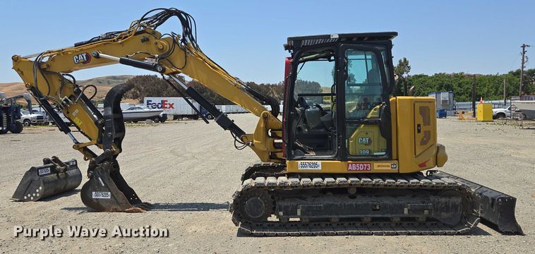 image for item YA0533 2022 Caterpillar 309CR excavator