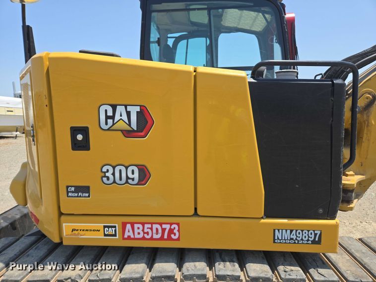 image for item YA0533 2022 Caterpillar 309CR excavator