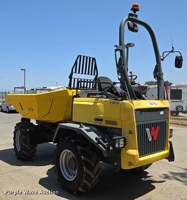 image for item YA0537 2020 Wacker Neuson DV60 site dumper