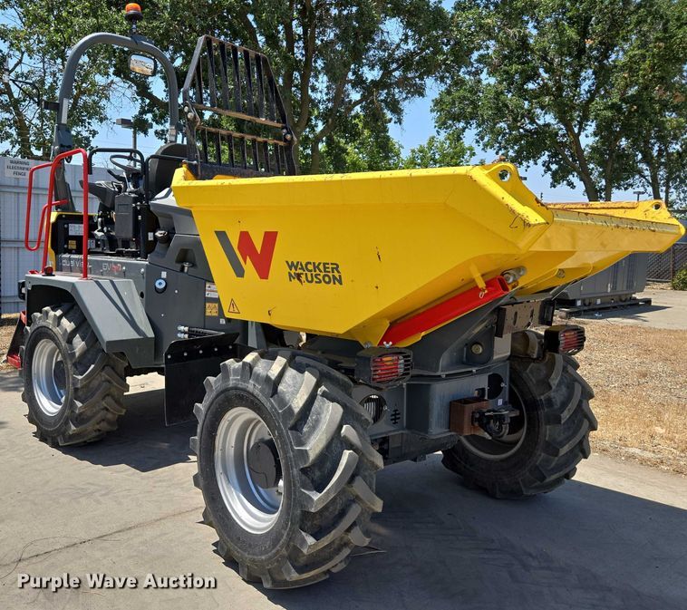 image for item YA0537 2020 Wacker Neuson DV60 site dumper