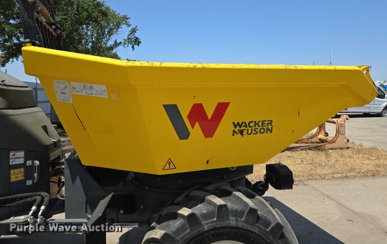 image for item YA0537 2020 Wacker Neuson DV60 site dumper