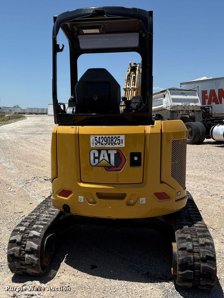 image for item YA0580 2022 Caterpillar 303.5 mini excavator