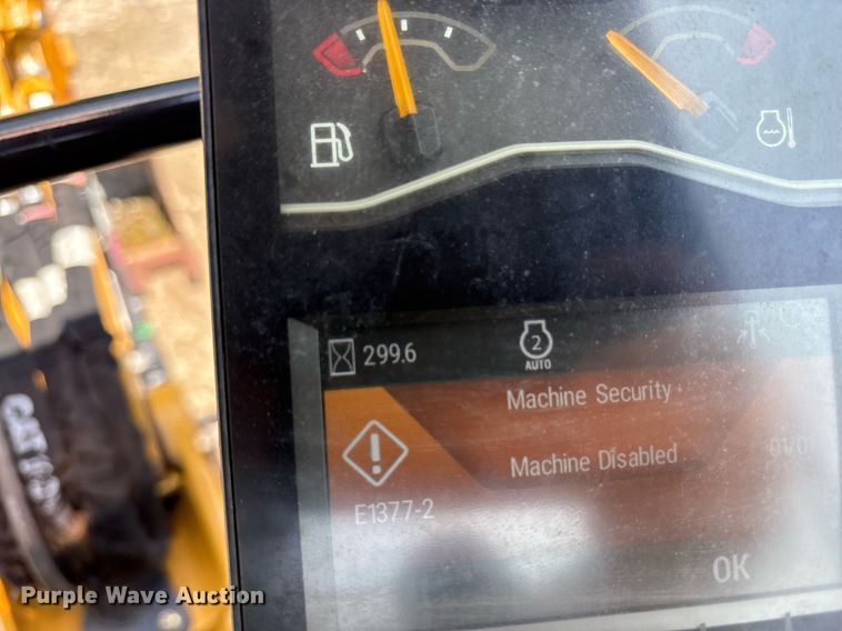 image for item YA0580 2022 Caterpillar 303.5 mini excavator