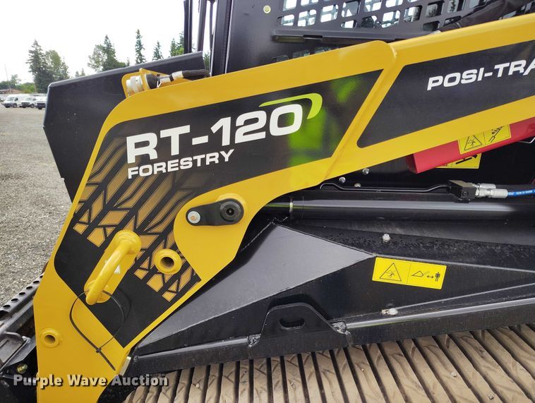 image for item YA0585 2022 ASV RT120 Forestry tracked skid steer loader