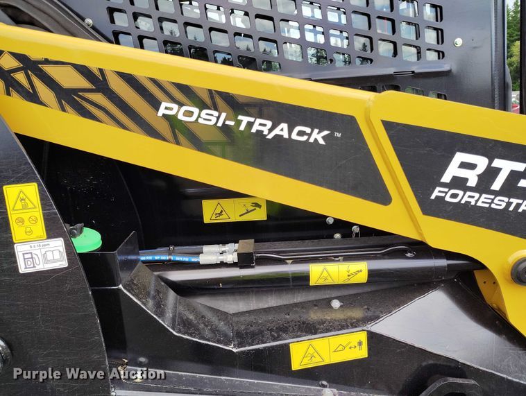 image for item YA0585 2022 ASV RT120 Forestry tracked skid steer loader