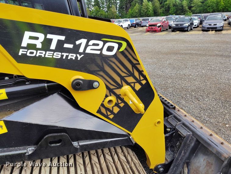 image for item YA0585 2022 ASV RT120 Forestry tracked skid steer loader