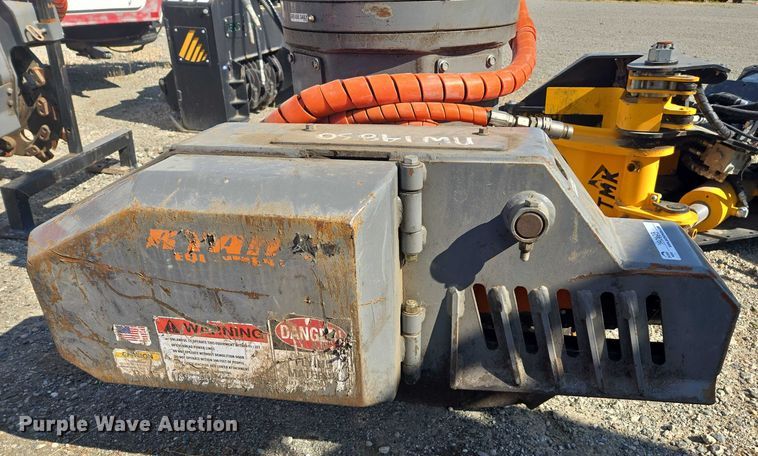 image for item YA0623 2022 Ryans Equipment excavator grapple chain saw