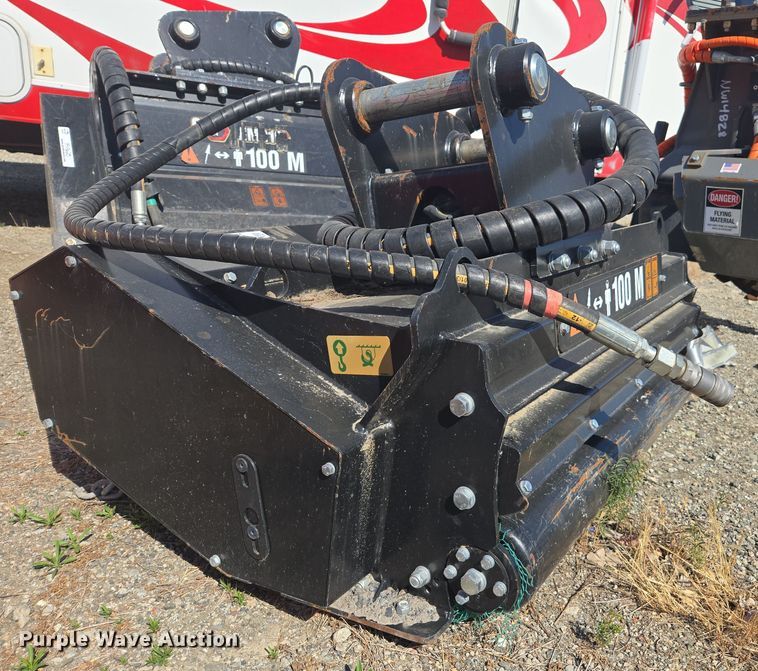 image for item YA0624 2021 Caterpillar HMF210 excavator flail mower