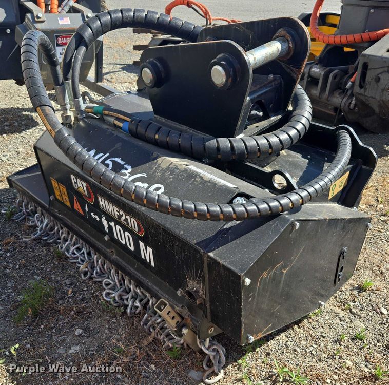 image for item YA0624 2021 Caterpillar HMF210 excavator flail mower