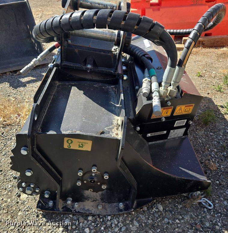 image for item YA0624 2021 Caterpillar HMF210 excavator flail mower