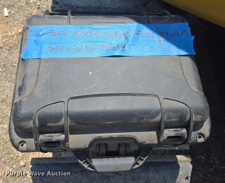 image for item YA0624 2021 Caterpillar HMF210 excavator flail mower