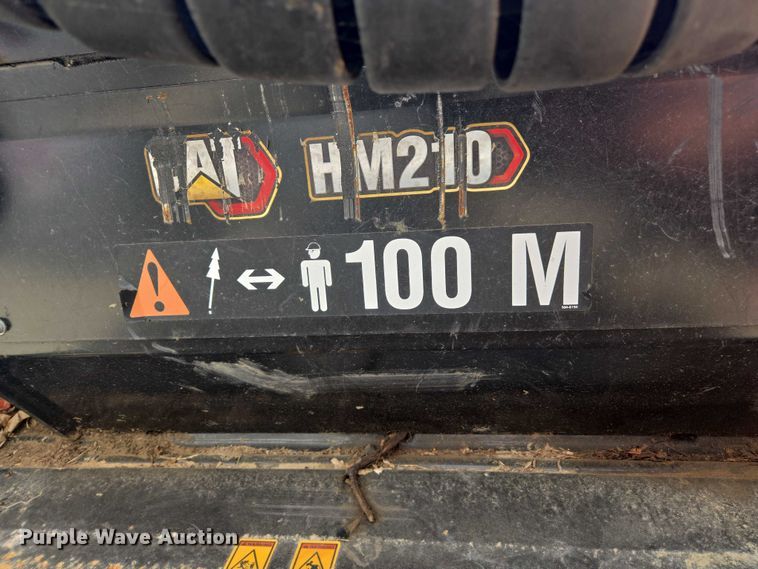 image for item YA0625 2021 Caterpillar HM210 excavator mulcher