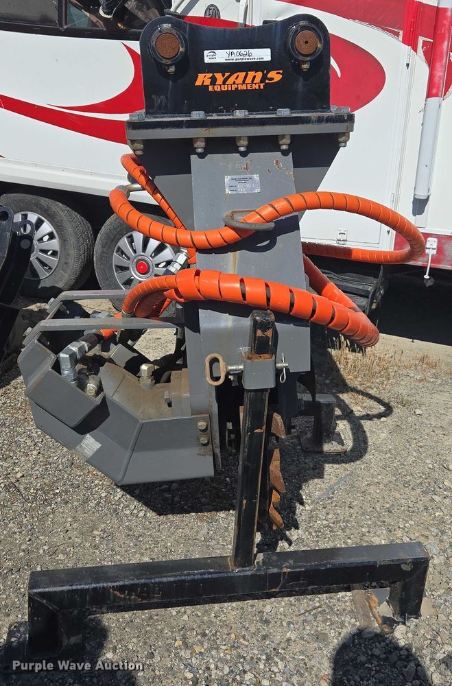 image for item YA0626 Ryans Equipment 510 excavator stump grinder