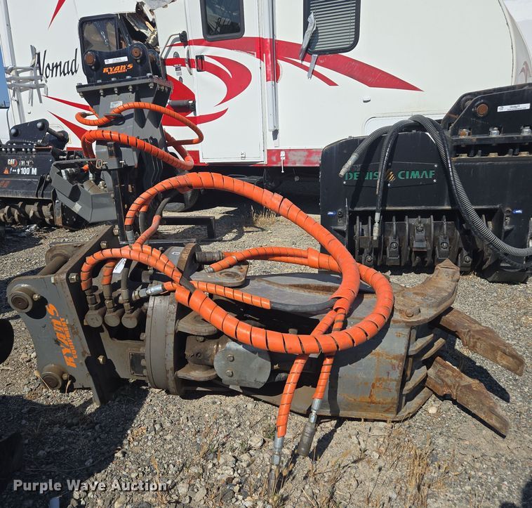 image for item YA0628 2022 Ryans Equipment excavator grapple