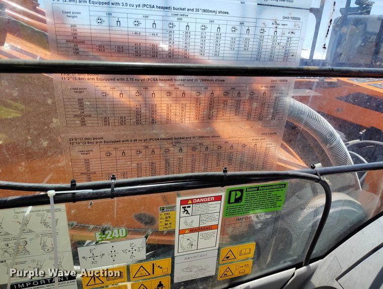 image for item YA0650 2023 Hitachi ZX490LC-6 excavator