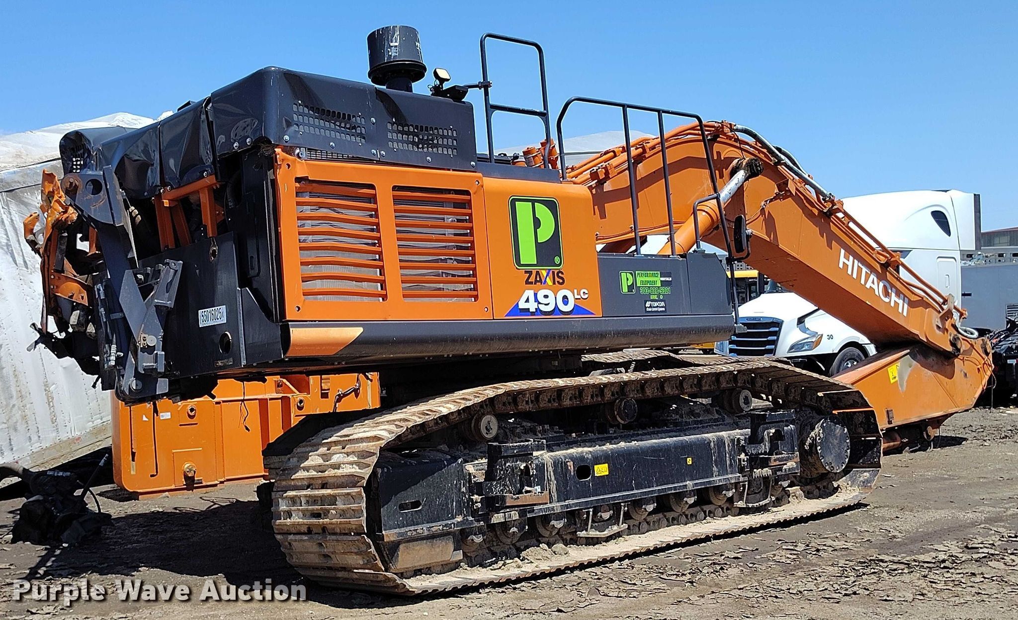 shige Hitachi ZX490LC-6 excavator in Brighton, CO | Item YA0650