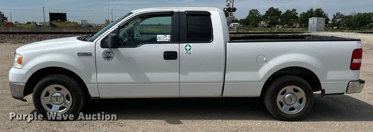 image for item DF8557 2007 Ford F150 SuperCab pickup truck