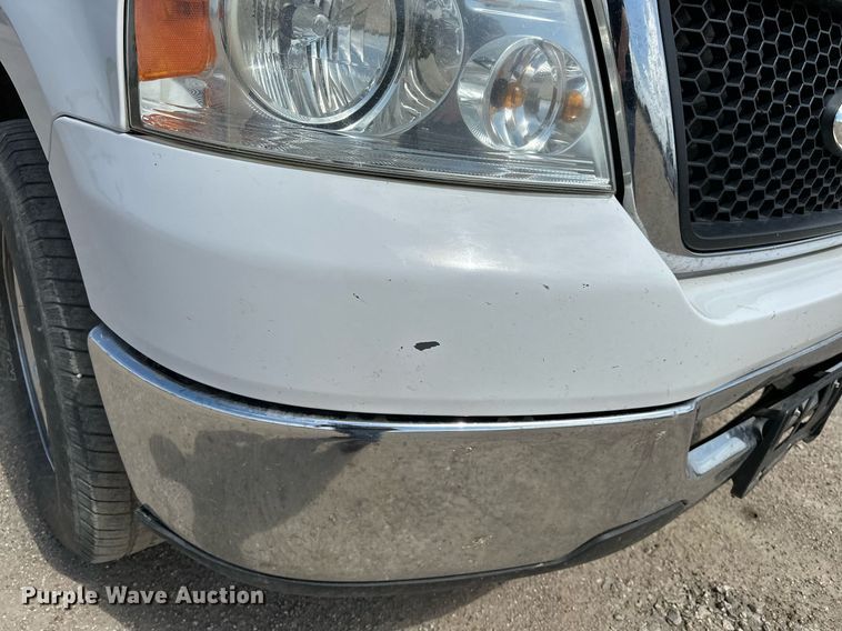 image for item DF8557 2007 Ford F150 SuperCab pickup truck