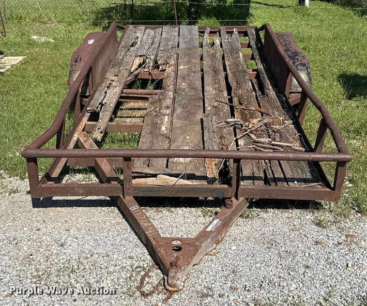 image for item DO0886 Shop built utility trailer
