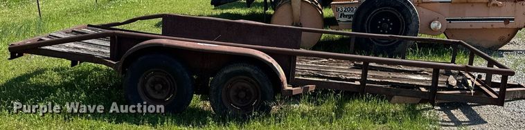 image for item DO0886 Shop built utility trailer